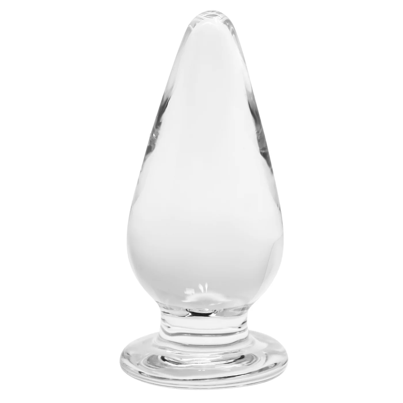 Large Glass Anal Plug