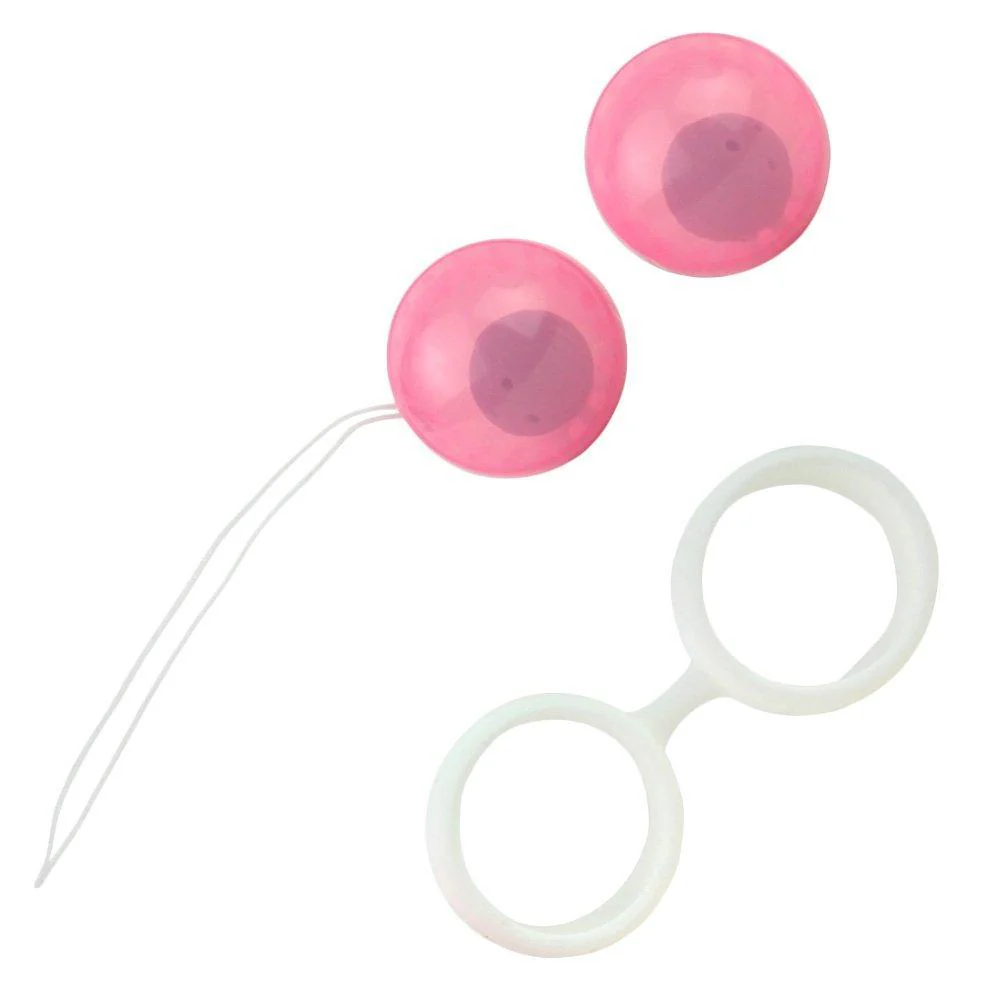 Duo-Tone Kegel Exercisers - Weighted Balls Add Stimulation!