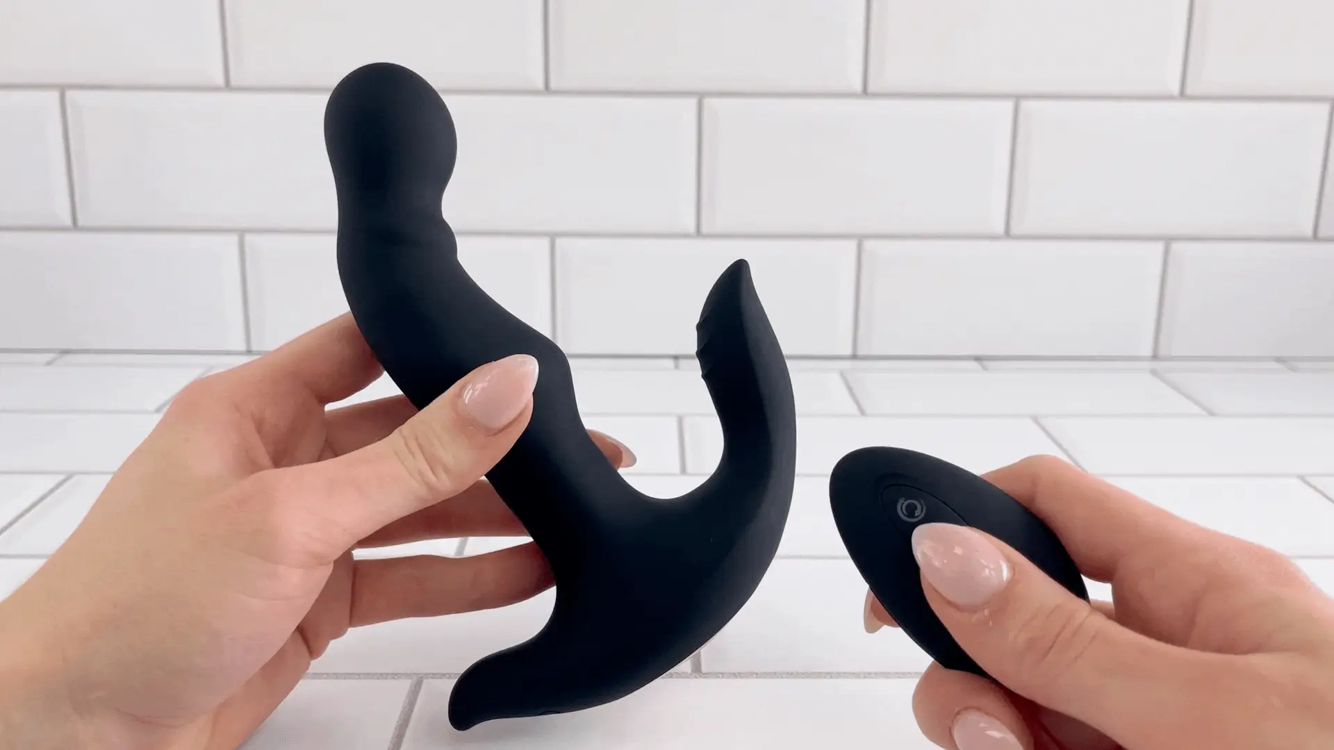 HIROKI Ultimate Wireless Rim Job Silicone Prostate Massager - Fingering & Licking Sensations!
