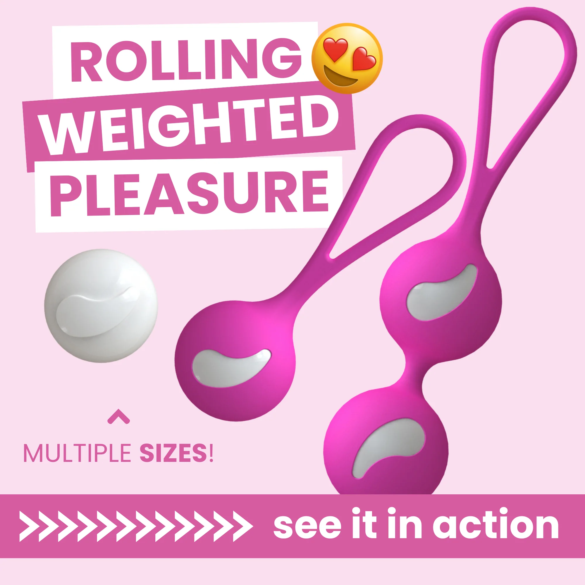 Duotone Silicone Kegel Ball Set