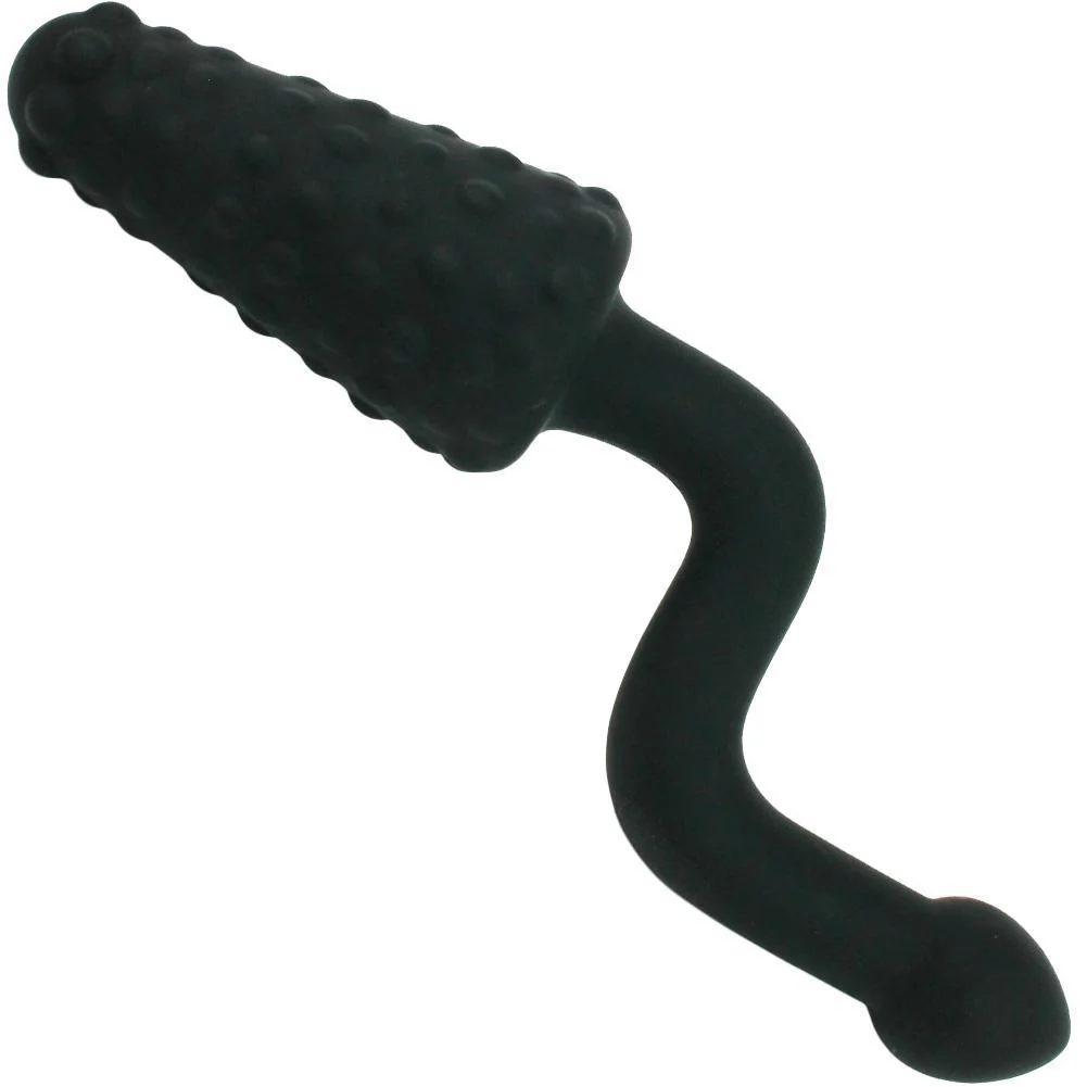 Swirling Pleasures Silicone Nubby Anal Crank