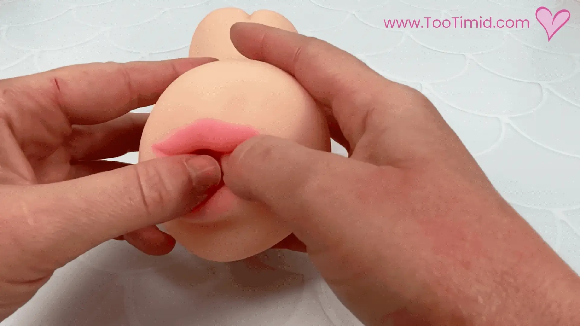 Dual Ended Masturbator - One End Has a Tight Ass!