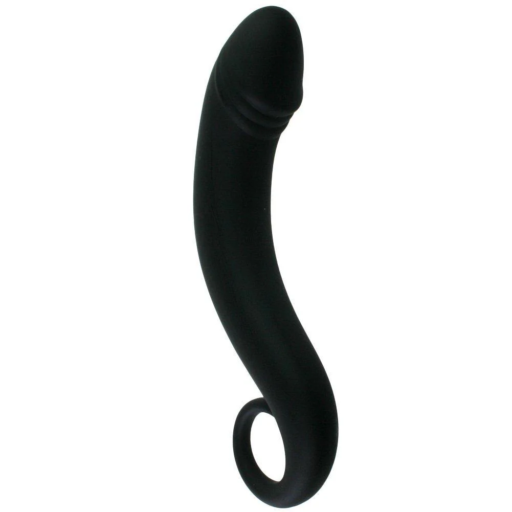 Curved Silicone Prostate Massager - Very Flexible