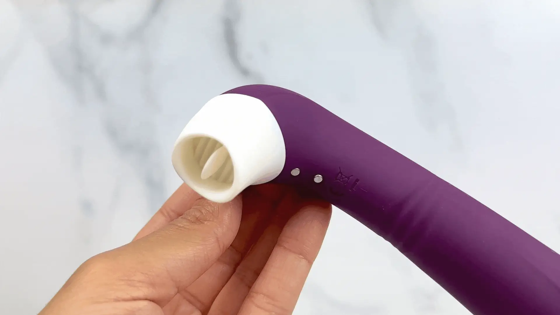 Adore Dual-Ended Clit Licking Tongue Toy: Oral Sex On Demand