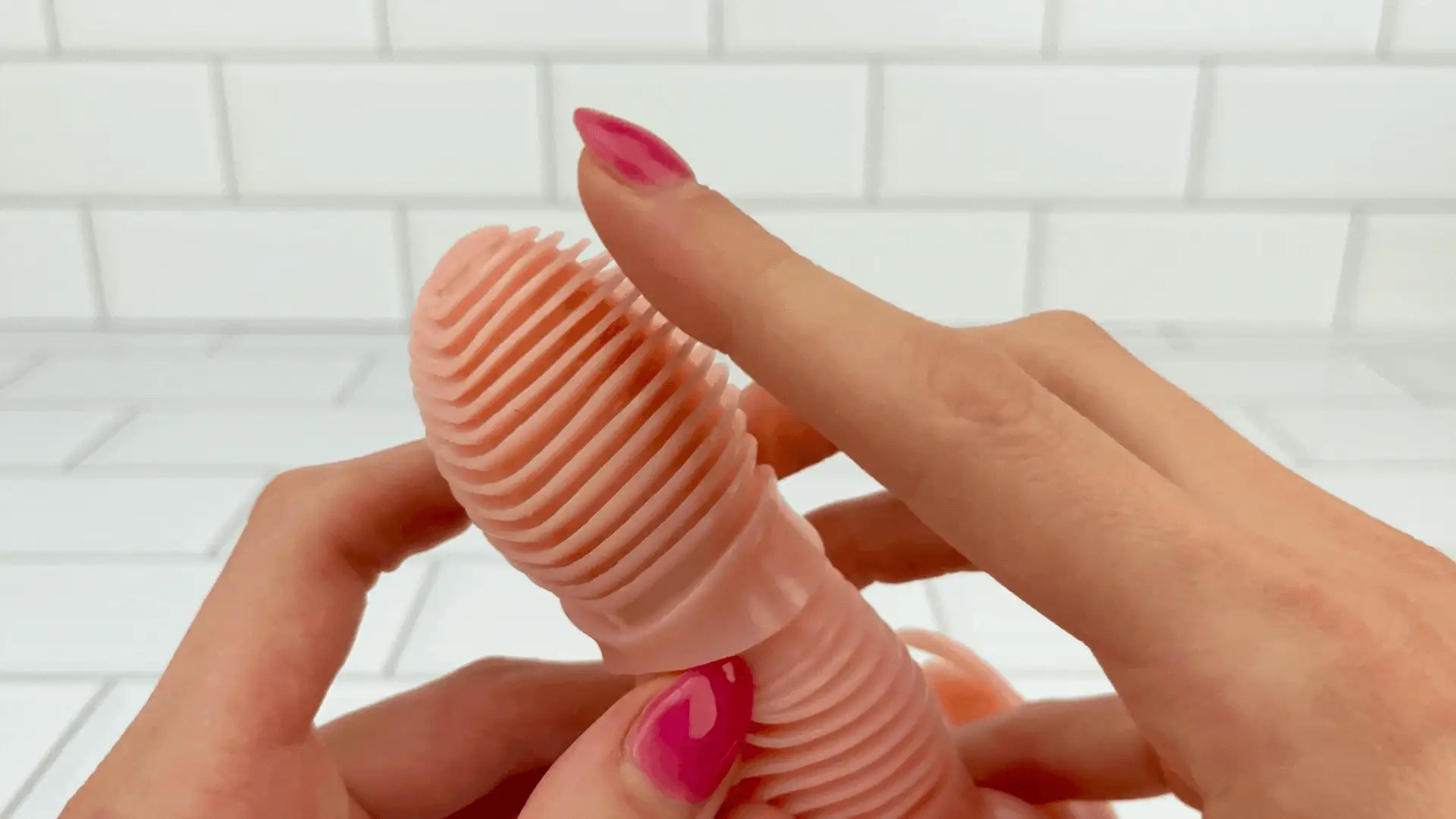 Rippled Triple Stimulating Power Vibrator