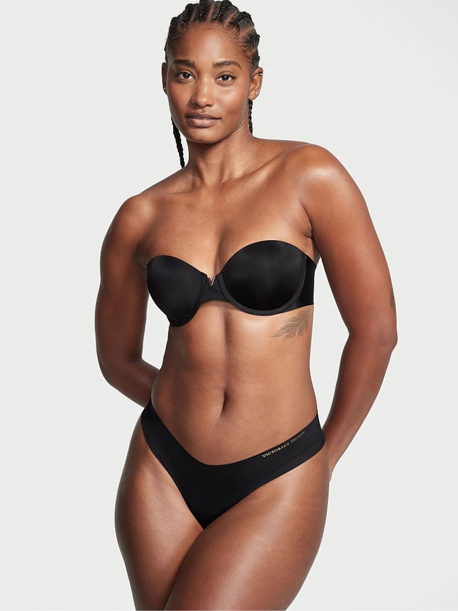 Black Smooth Multiway Strapless Bra