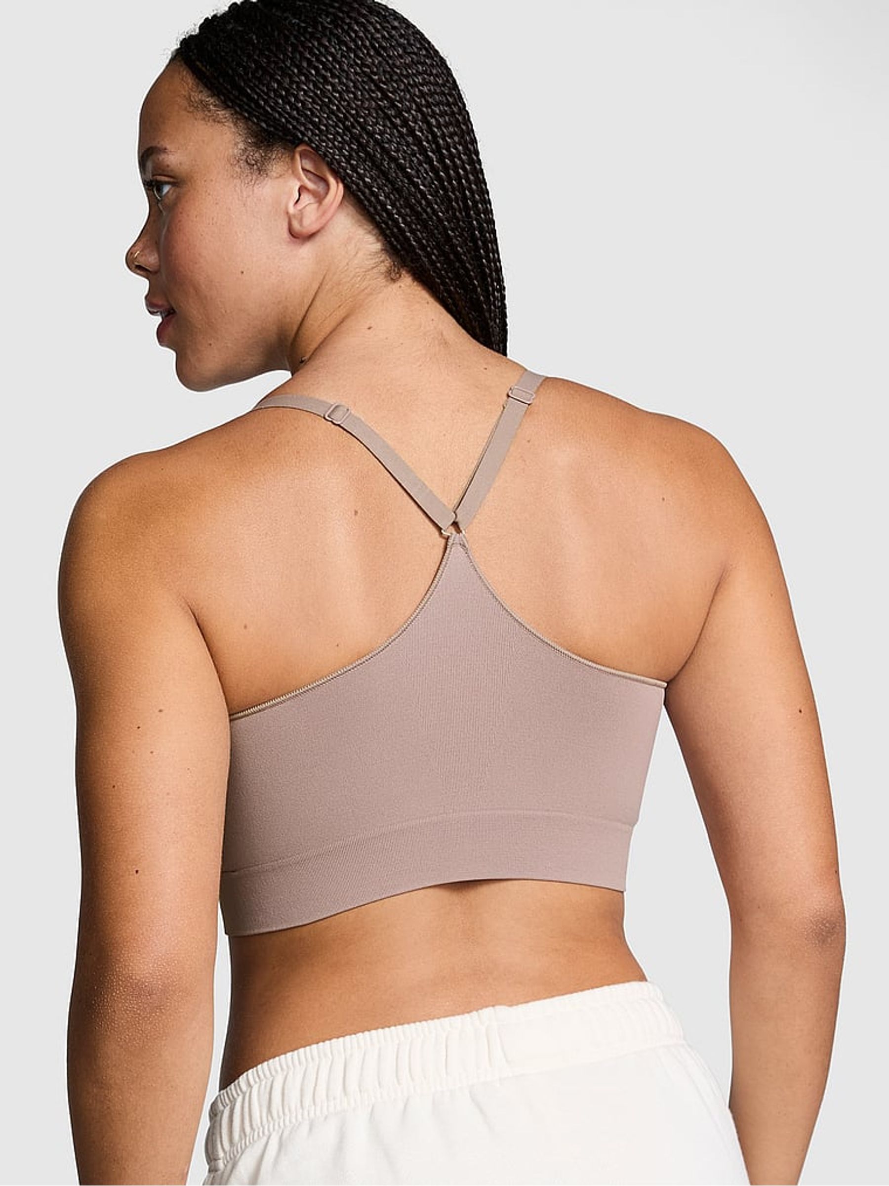 Iced Coffee Brown Sports Bra