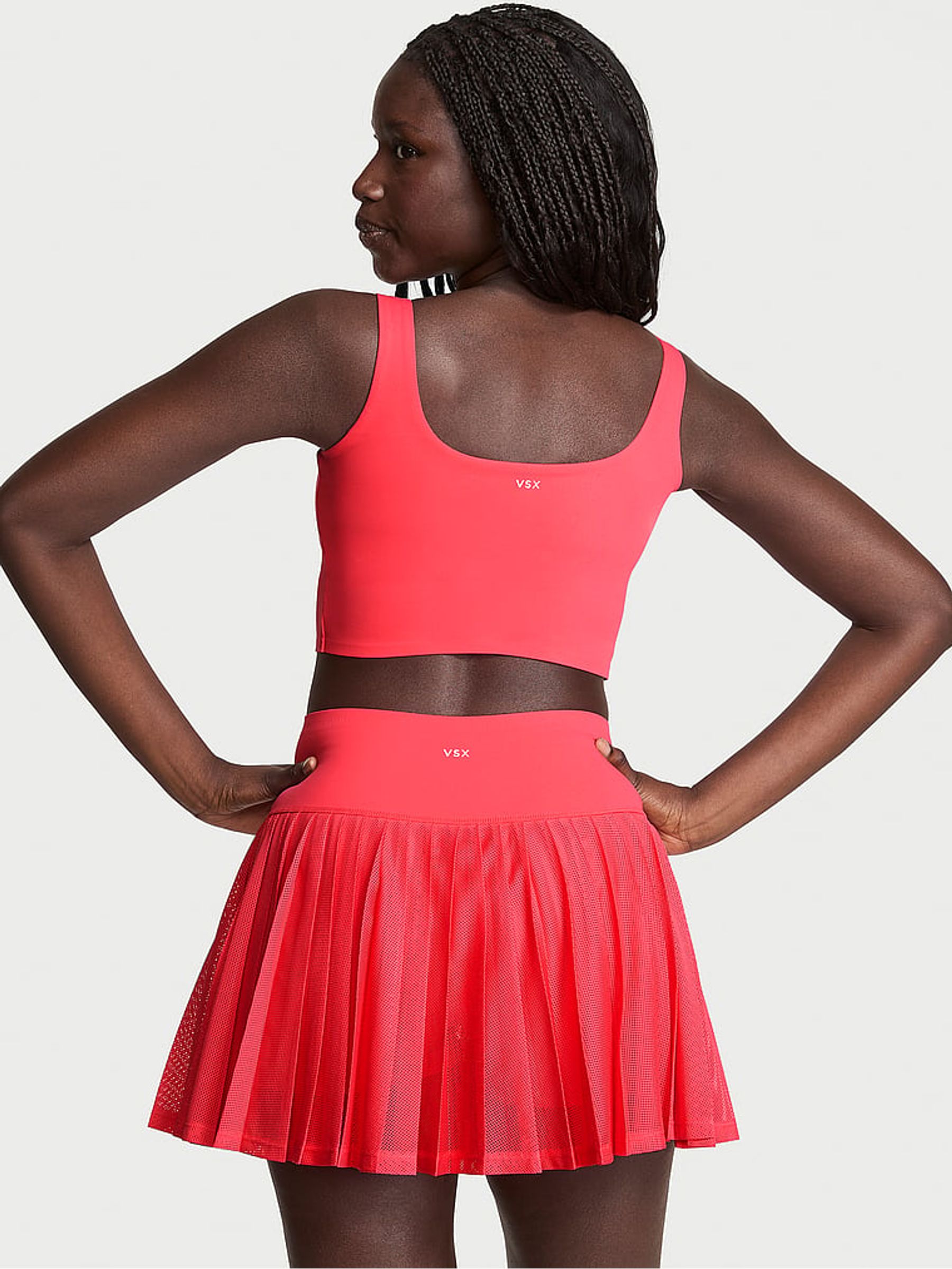 Pink Island Elevate™ Mesh Tennis Skirt