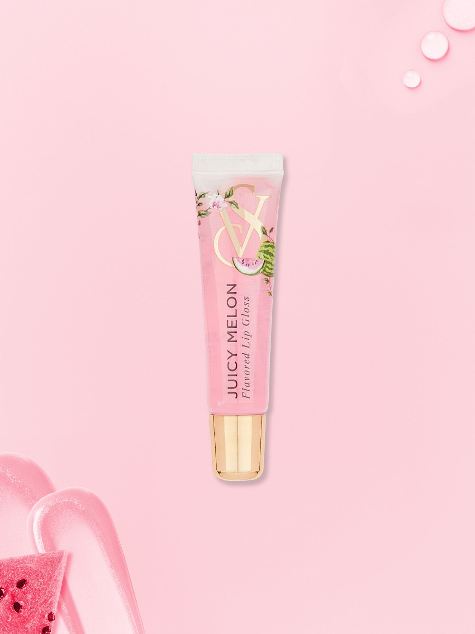 Juicy Melon Pink Lip Gloss