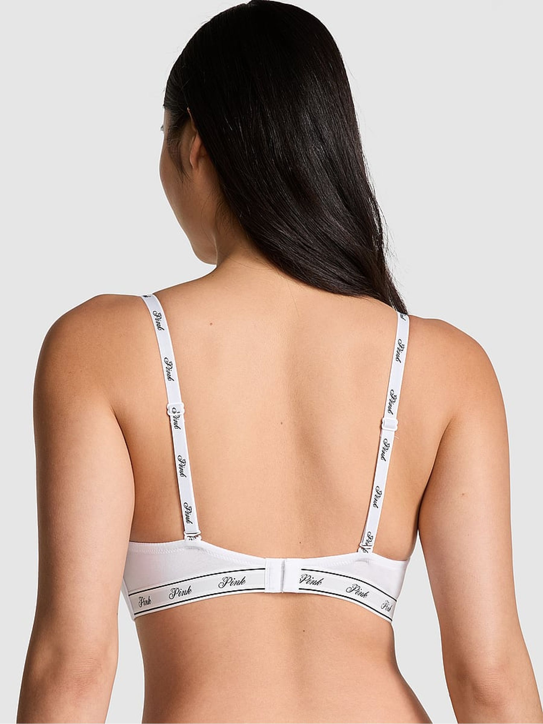 White Non Wired Push Up Bra