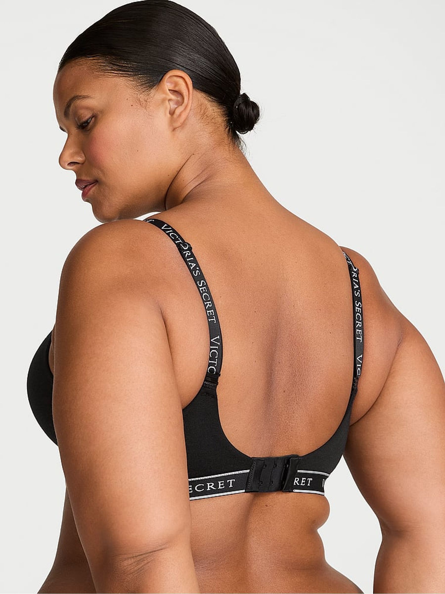 Black Full Cup Push Up Bra