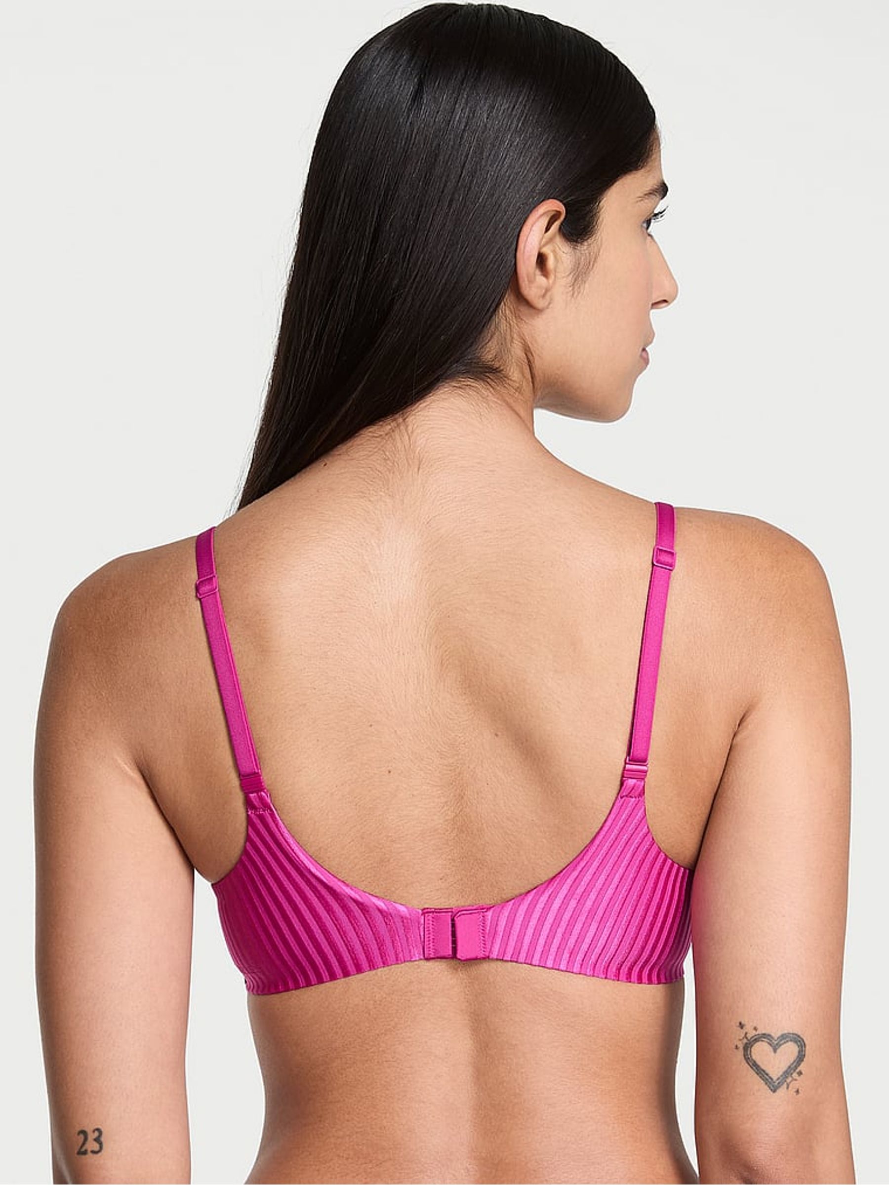 Allure Pink Lightly Lined Demi Flexfactor Bra