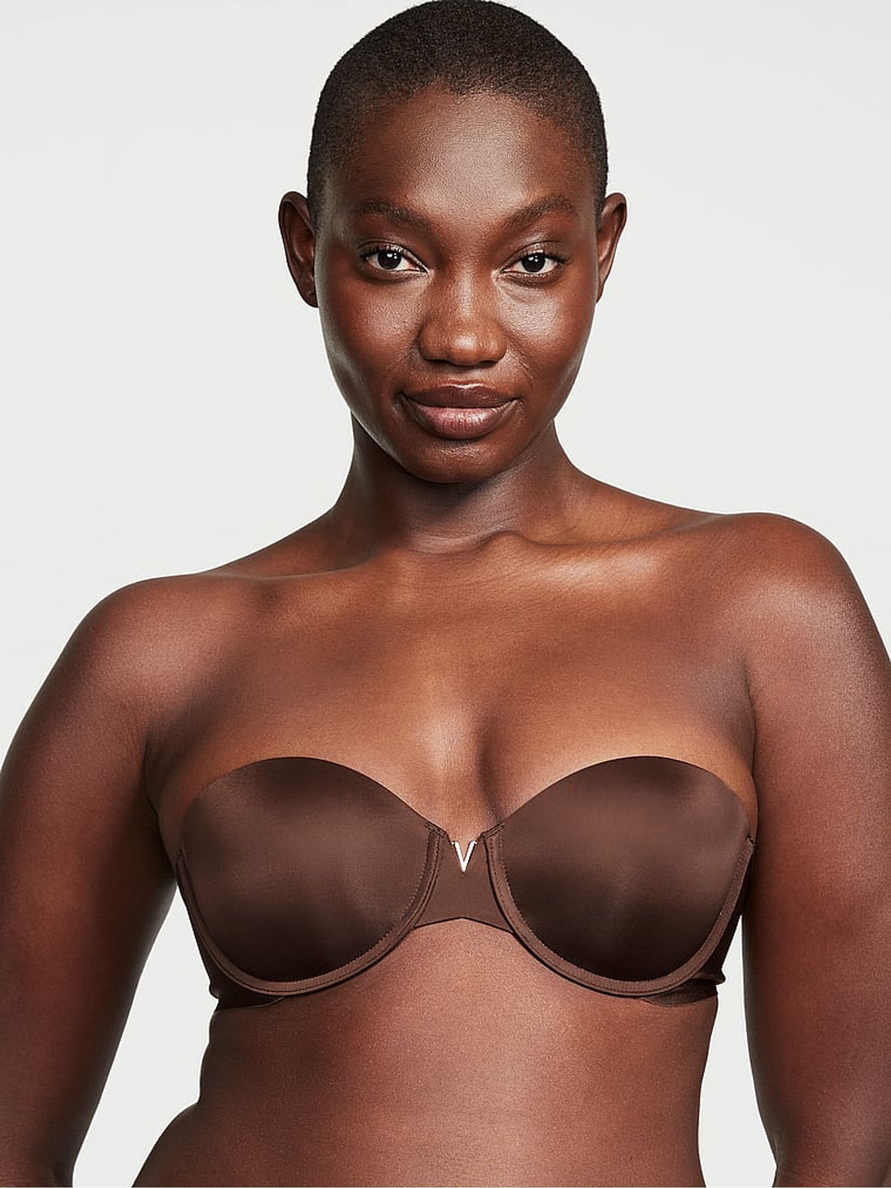 Ganache Nude Strapless Multiway Push Up Bra