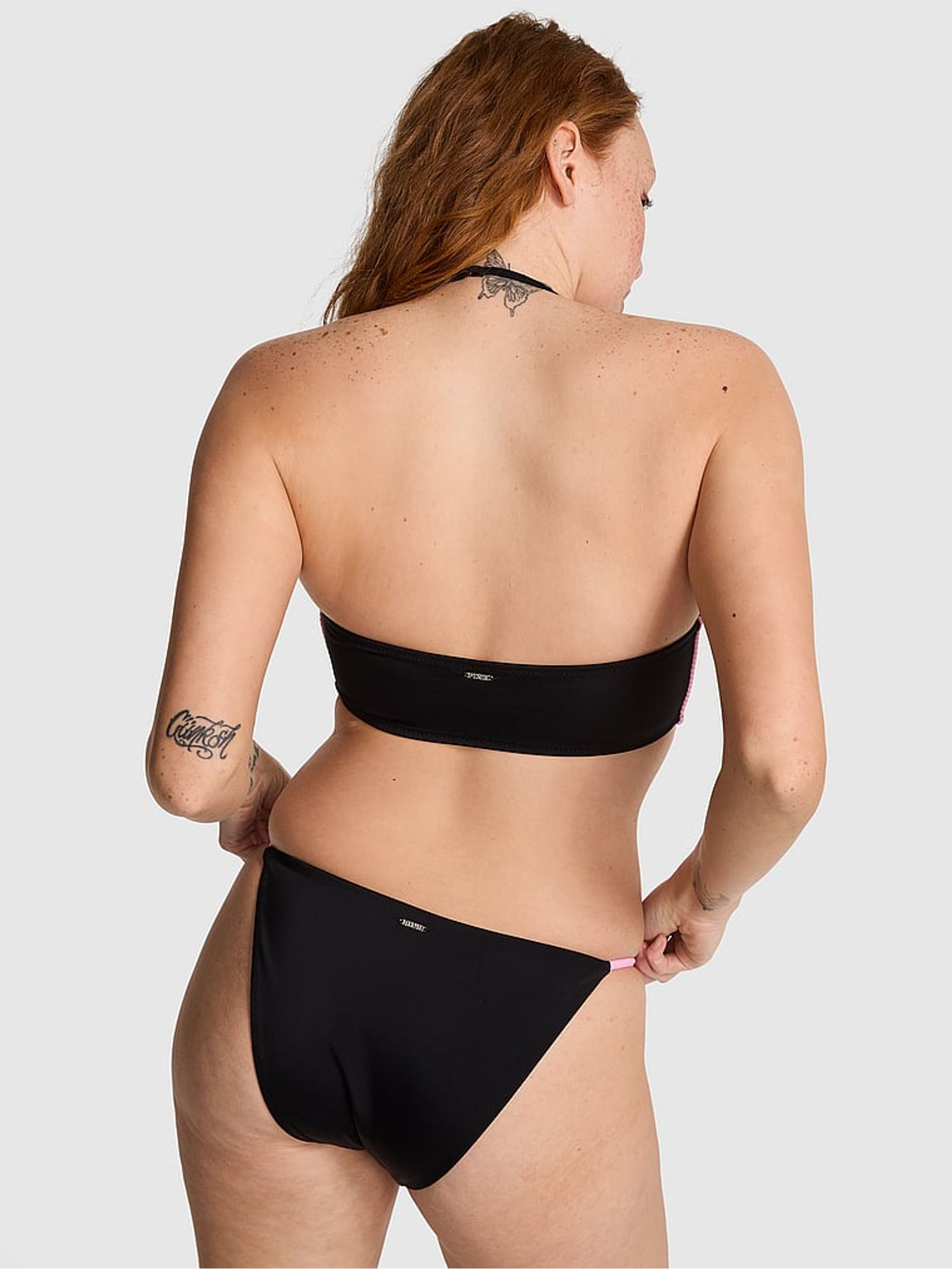 Black Bandeau Bikini Top