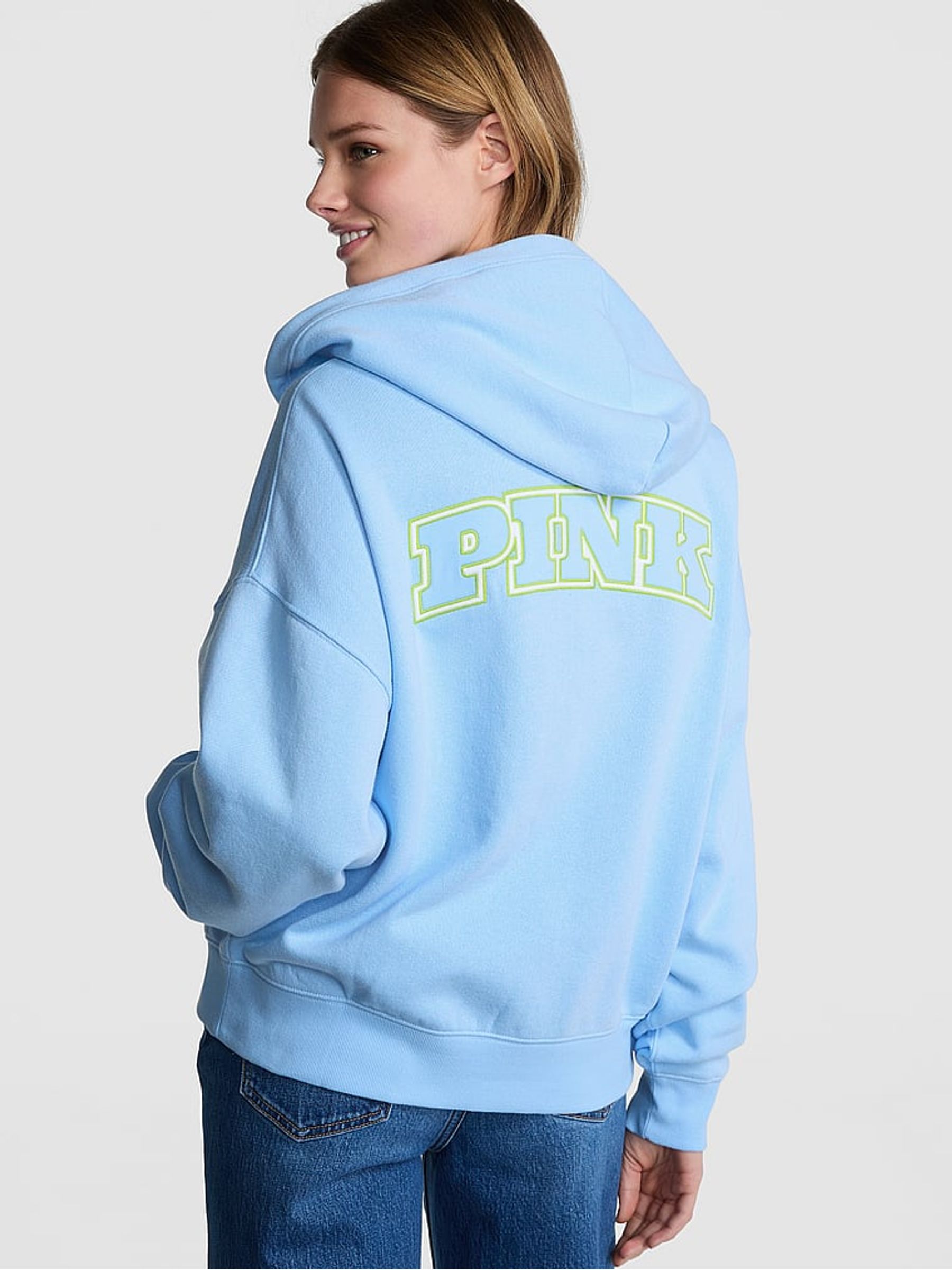 Blue Dancer Zip Up Hoodie