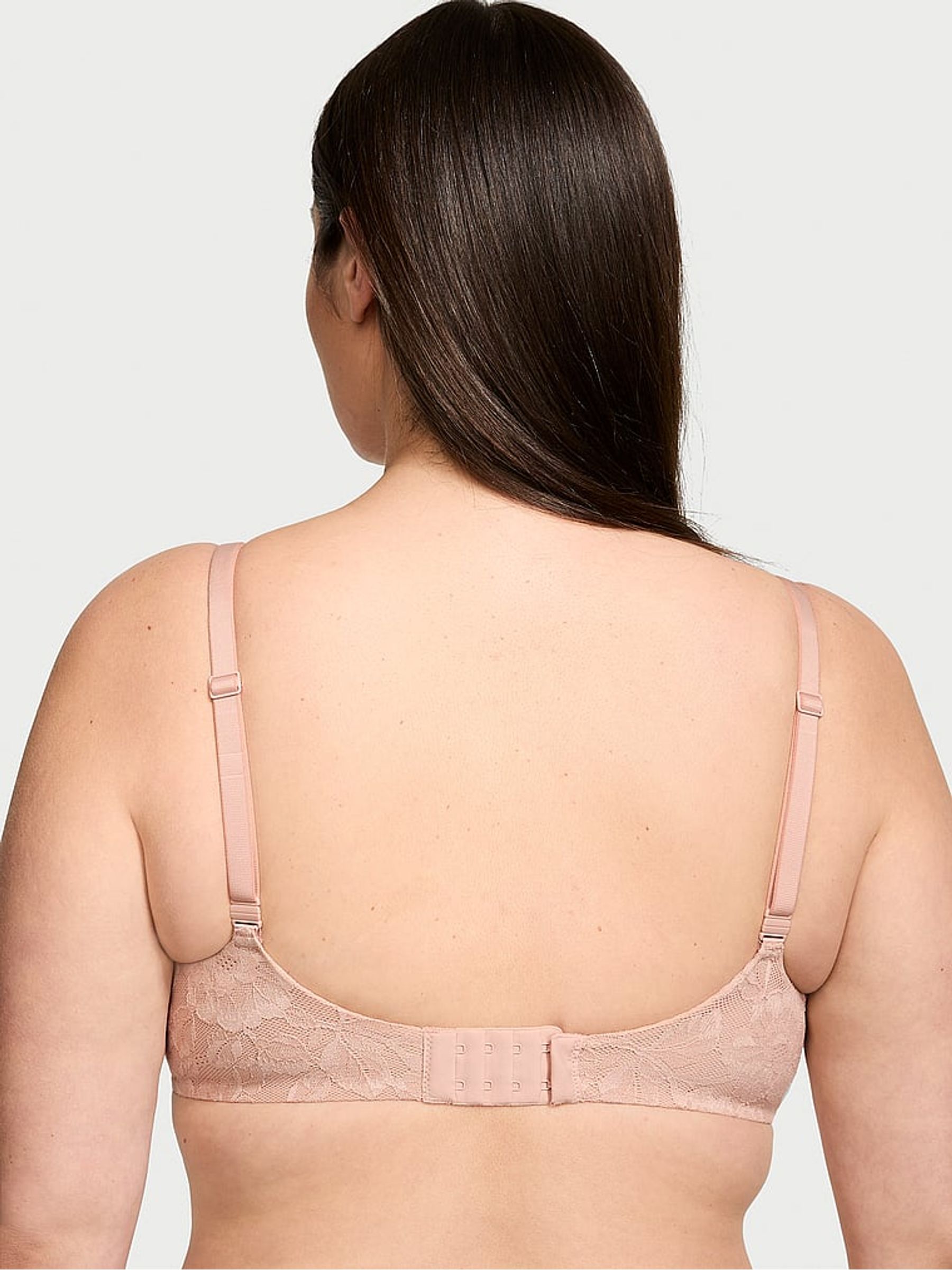 Macaron Nude Lace Minimiser Invisible Lift Bra