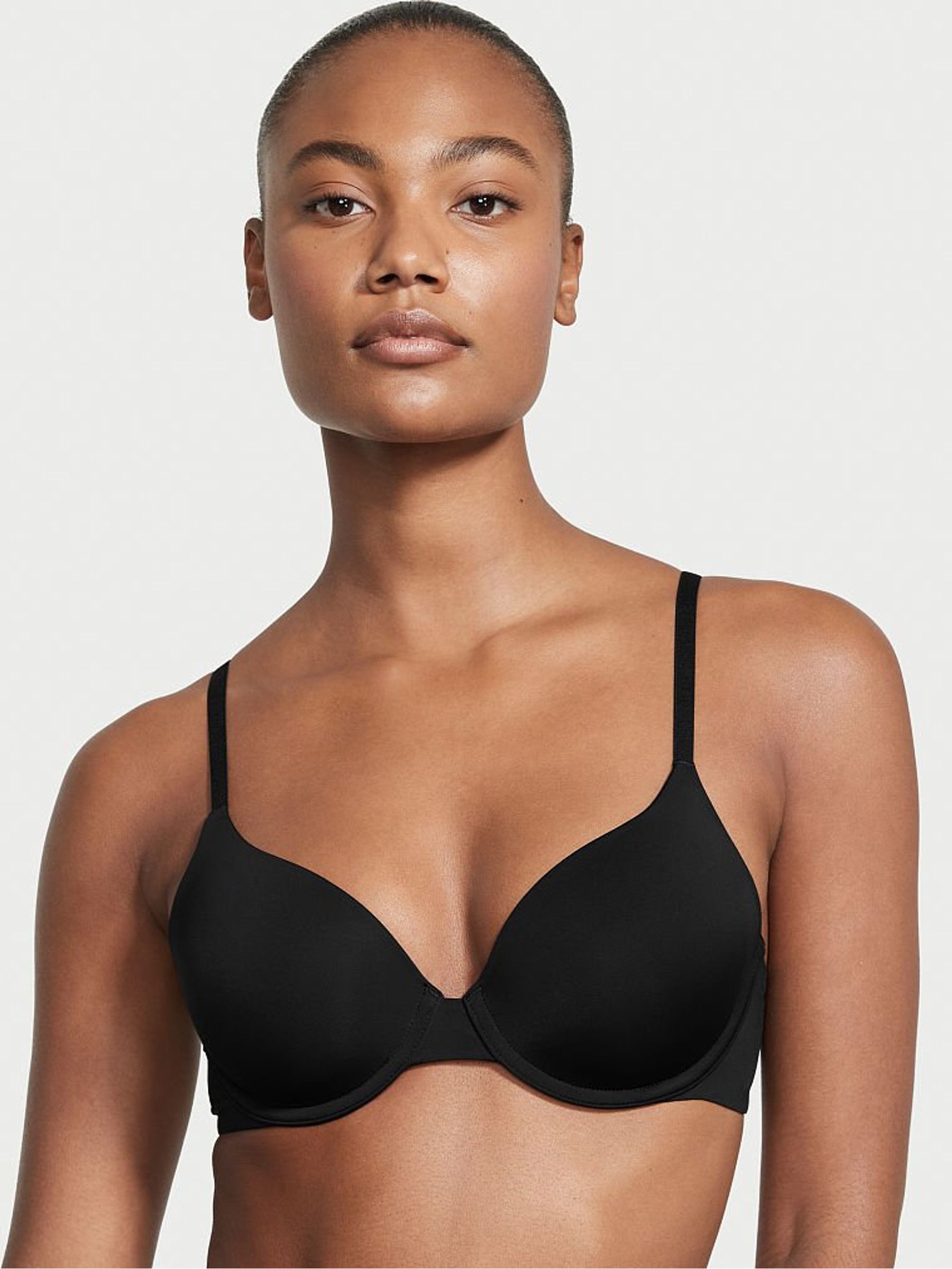 Black Full Cup Lightly Lined Bra