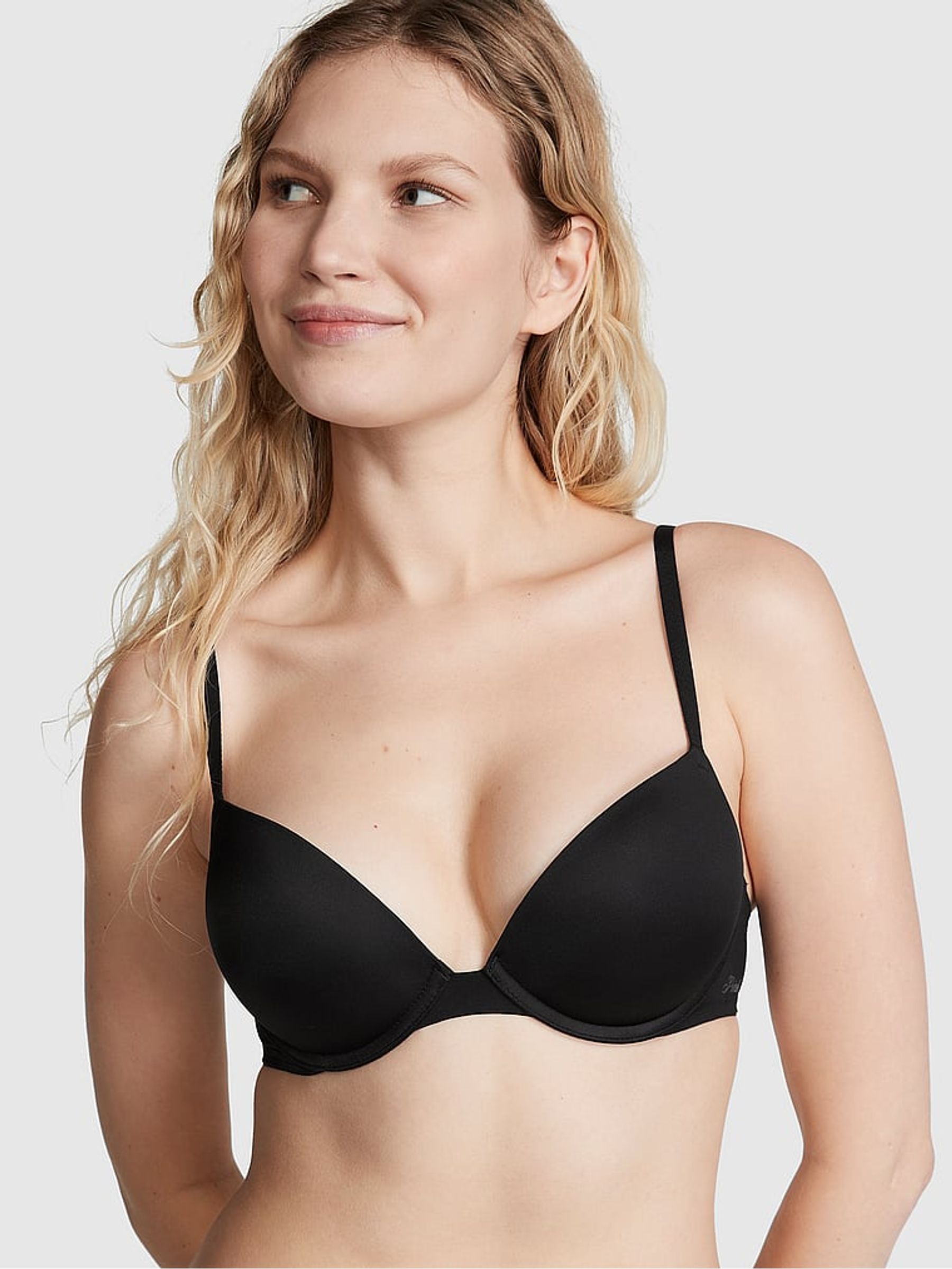 Black Super Push Up Super Push Up Bra
