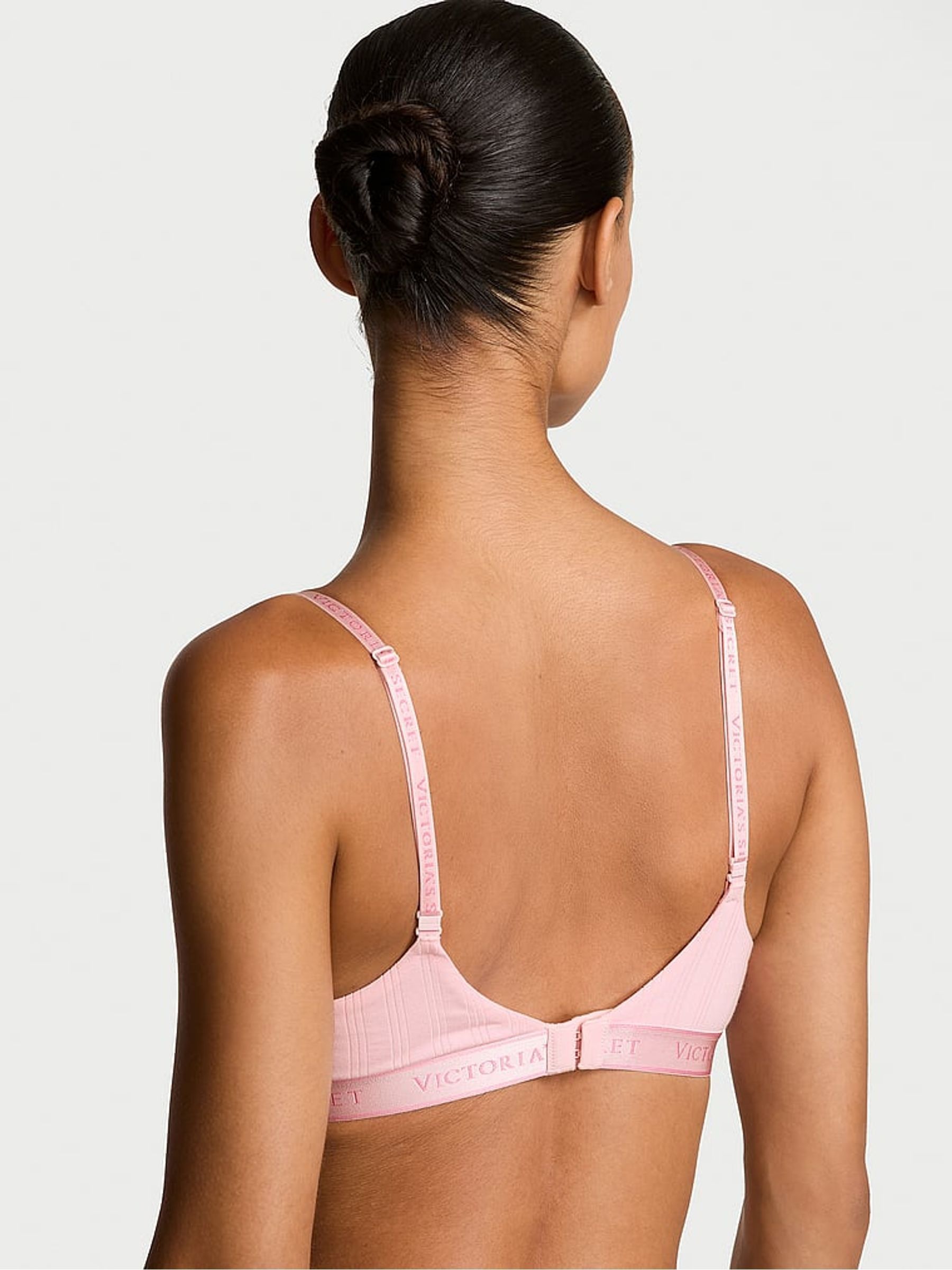 Pretty Blossom Pink Full Cup Push Up Modal Bra