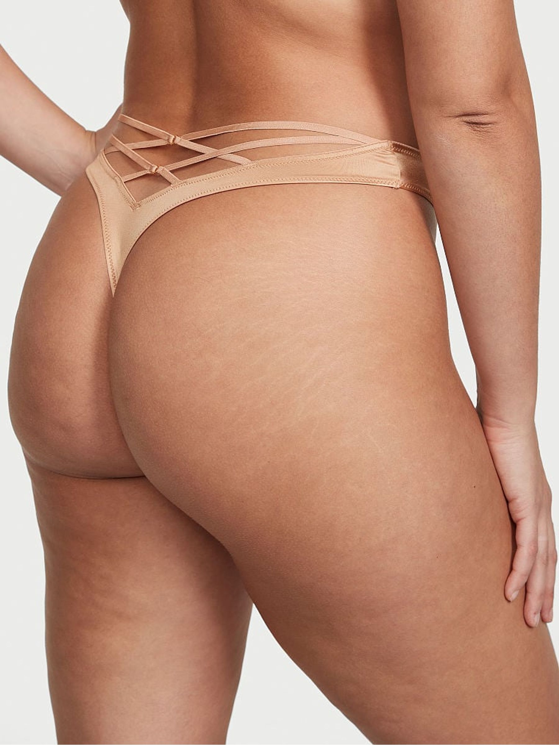 Praline Nude Thong Knickers