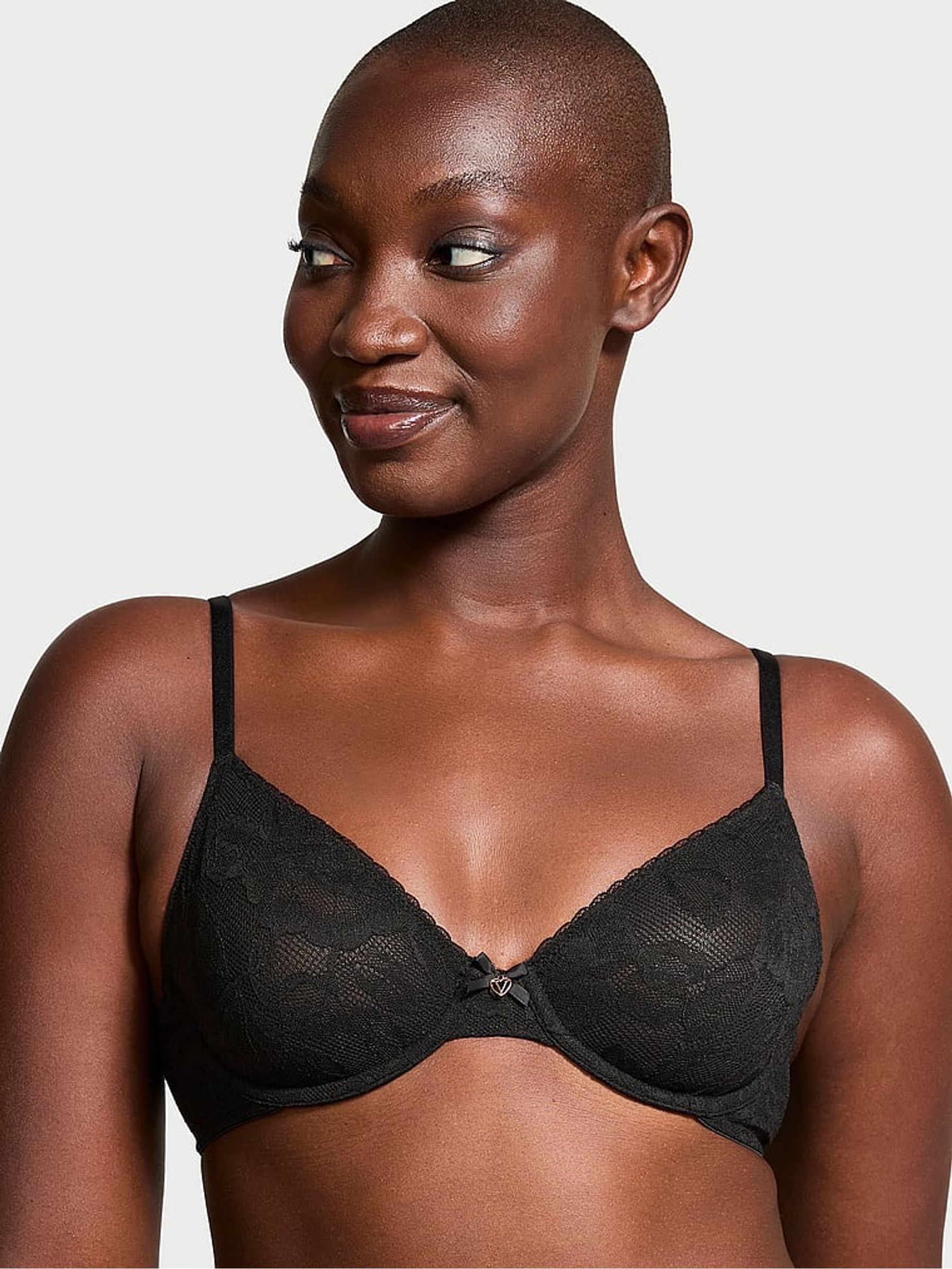 Black Demi Invisible Lift Bra