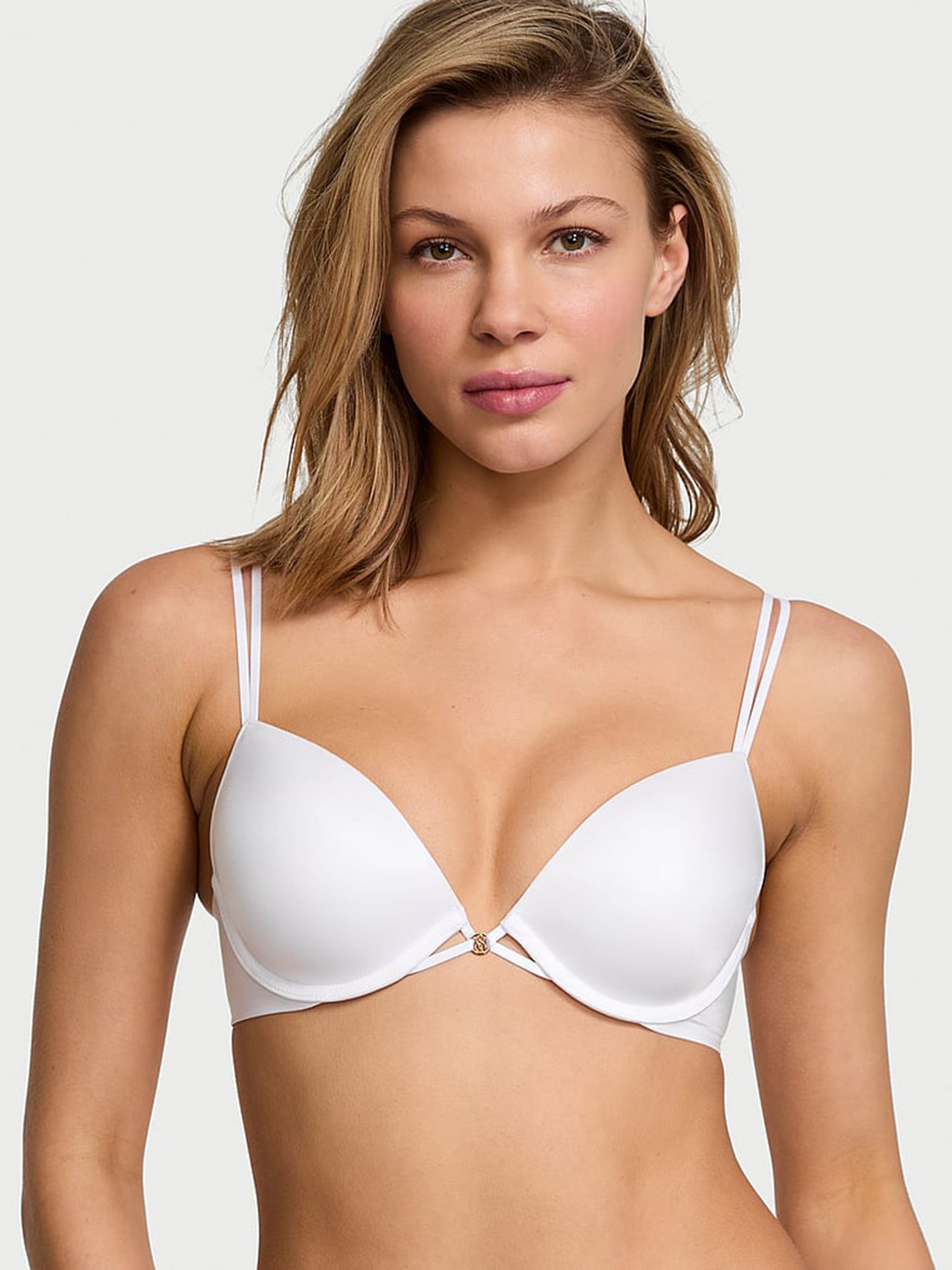 White Push Up Bra