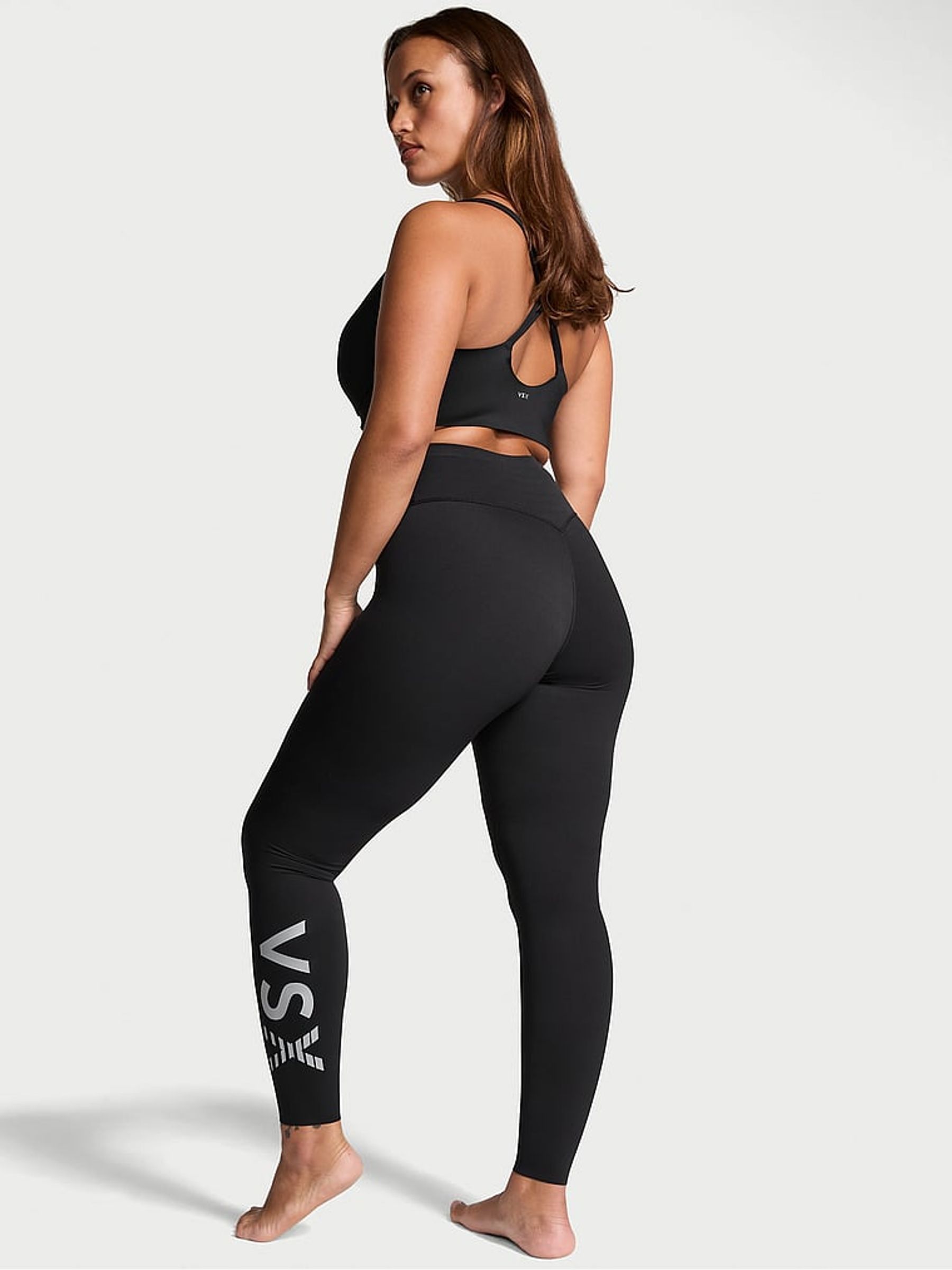 Black Graphic Full Length Elevate™ Leggings