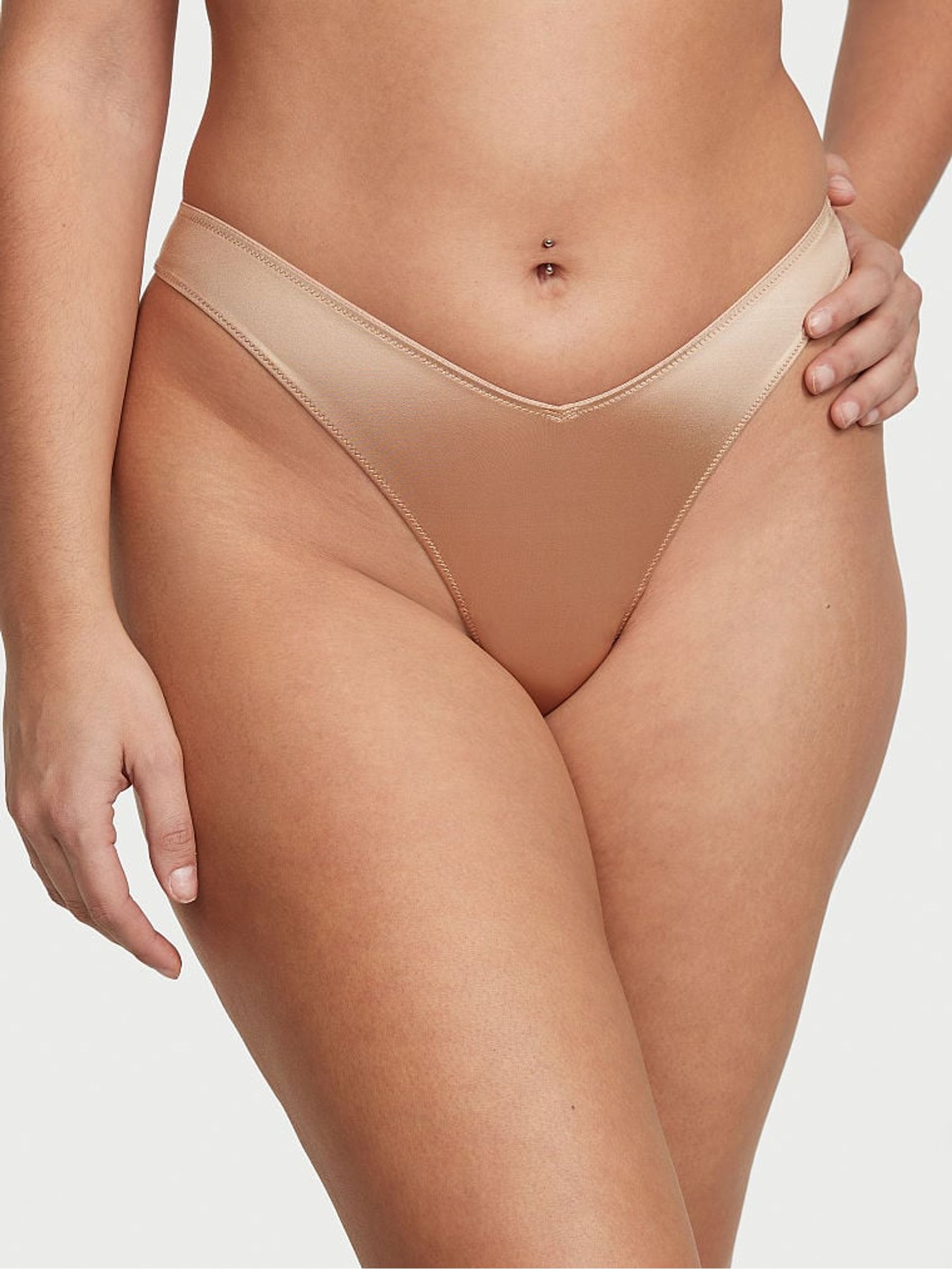 Praline Nude Thong Knickers