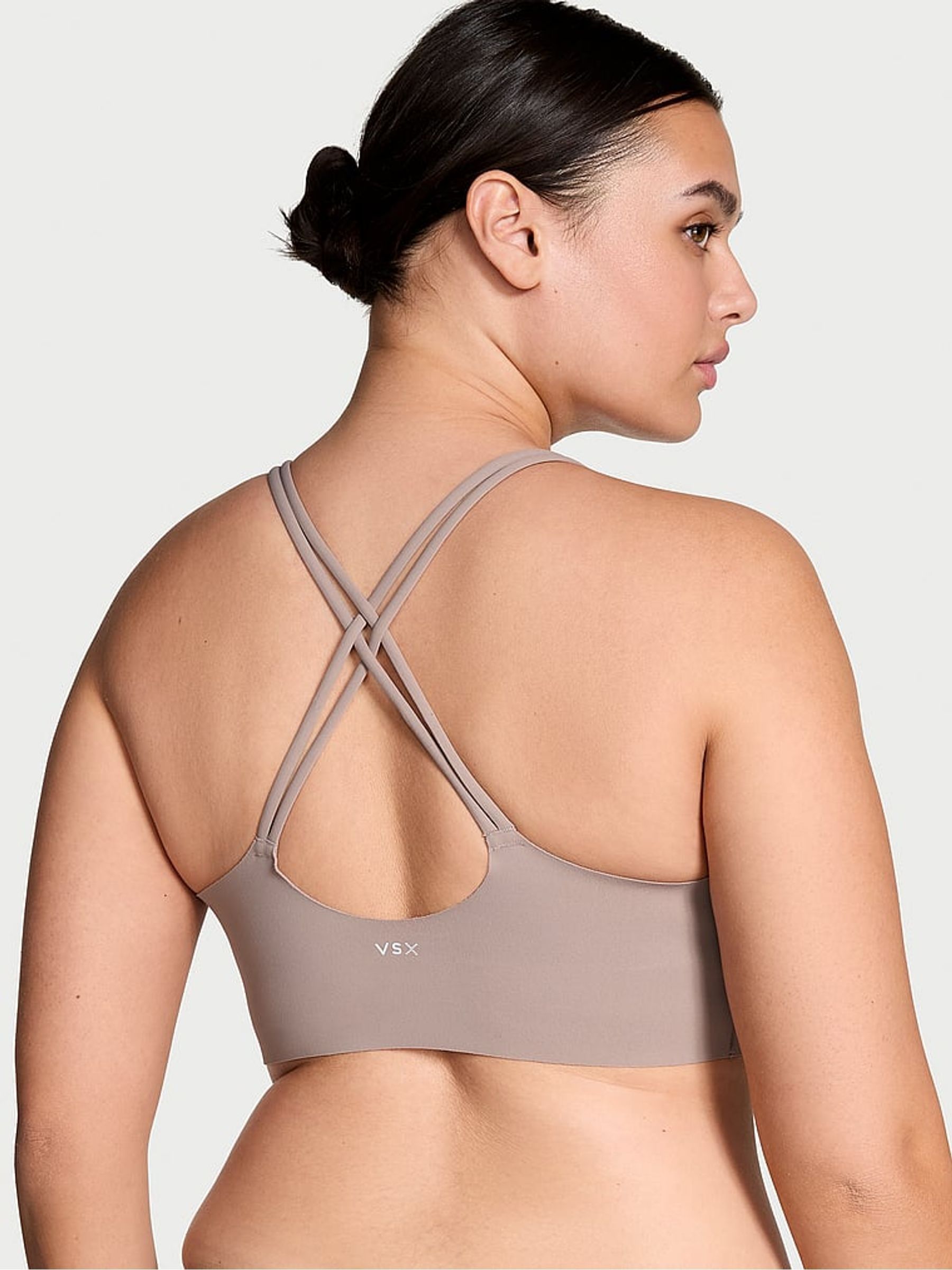Candelight Rose Nude Elevate™ Strappy Comfort Low Support Sports Bra