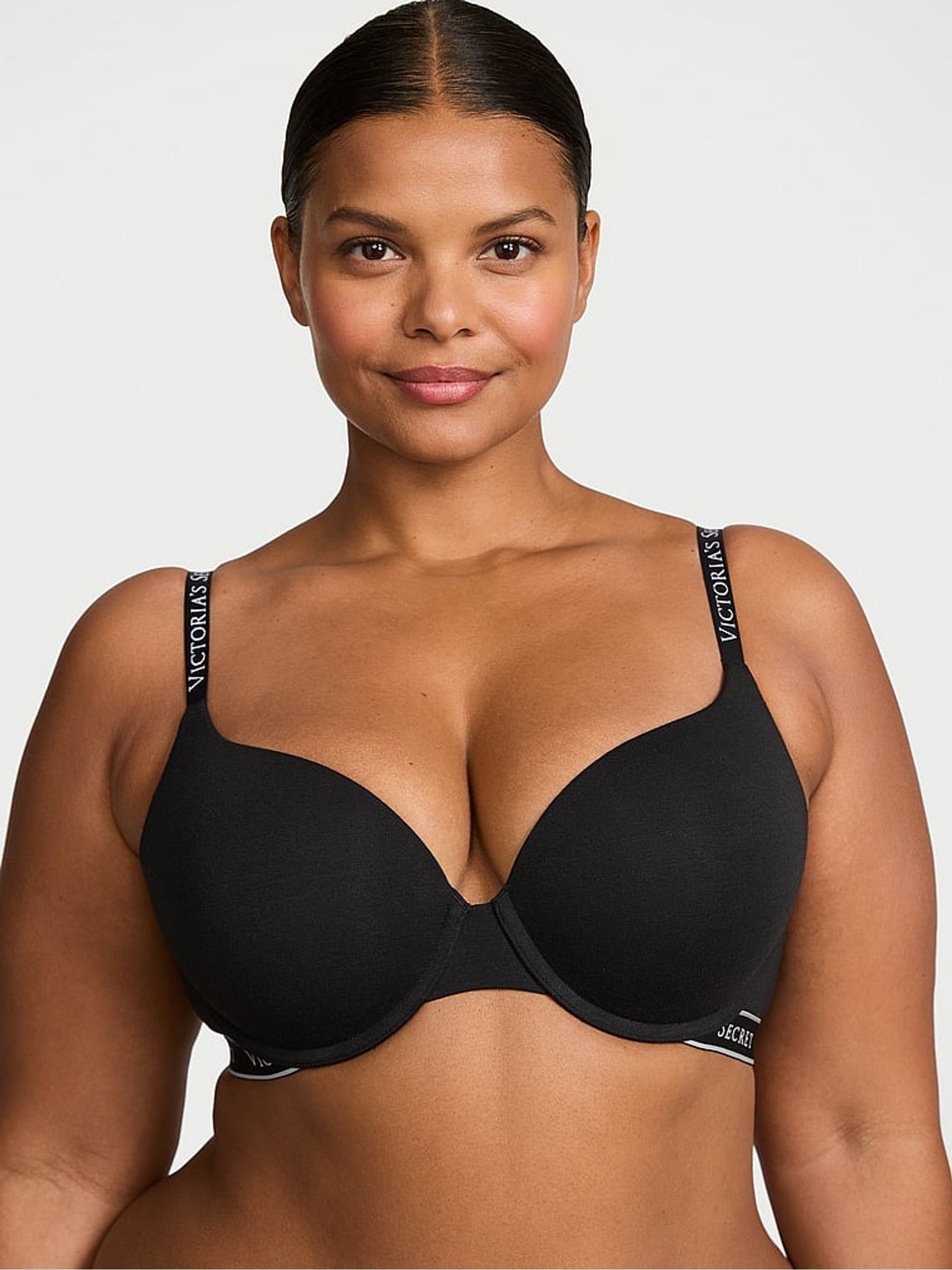 Black Full Cup Push Up Bra