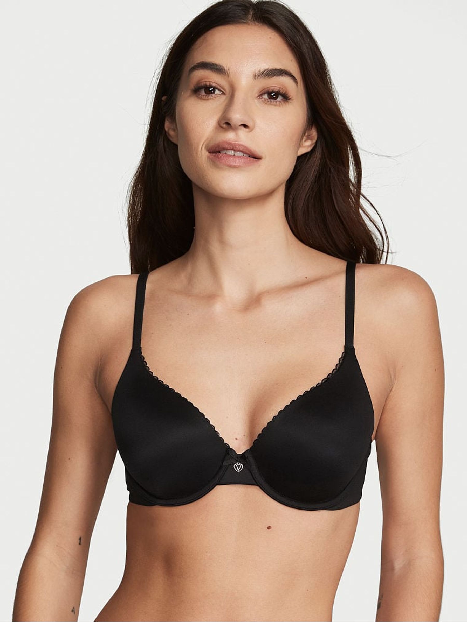 Black Lightly Lined Full Cup Bra